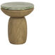 Orula 21 X 18 inch Marble Look / Sage Outdoor End Table